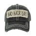 Distressed Vintage Style Bad Hair Day Hat Baseball Cap Runner Active Wear  eb-44156740